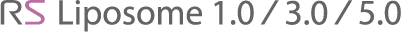 RS Liposome 1.0/3.0/5.0
